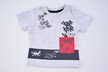 Sportowy komplet niemowlęcy T-SHIRT spodenki - Szary (3)