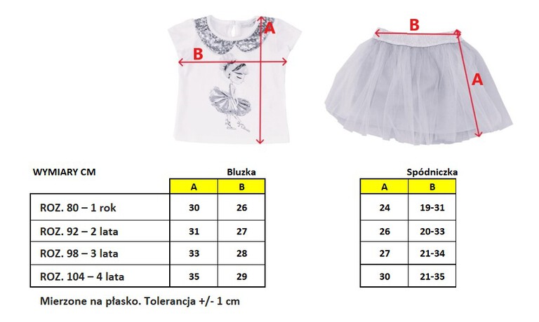Komplet tiulowa spódniczka + bluzka – kolor złoty  (6)