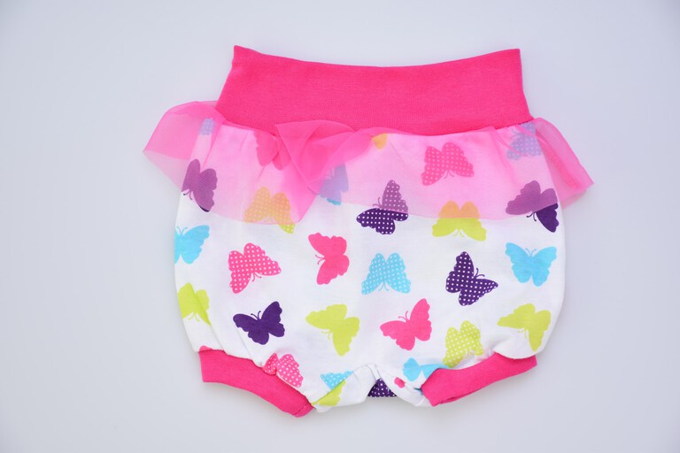 Komplet na lato body + spodenki bloomersy motyl (5)