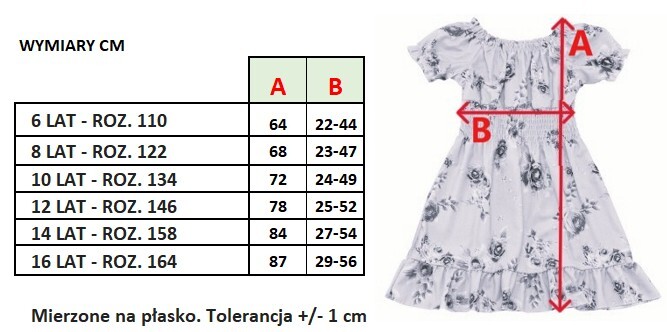 Letnia sukienka dziewczęca w kwiatki z torebką (6)