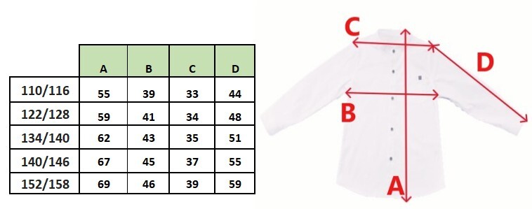 Koszula chłopięca biała ze stójką – elegancka koszula wizytowa dla chłopca (6)