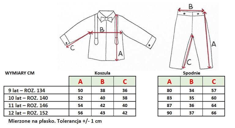 Elegancki zestaw chłopięcy 4-elementowy – koszula, spodnie, mucha, pasek –granat/beż (7)