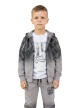 Dres Chłopięcy 3-Częściowy Szary – Bluza, Spodnie, Koszulka (2)
