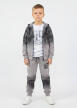 Dres Chłopięcy 3-Częściowy Szary – Bluza, Spodnie, Koszulka (4)